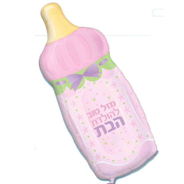 בלון בקבוק להולדת הבת