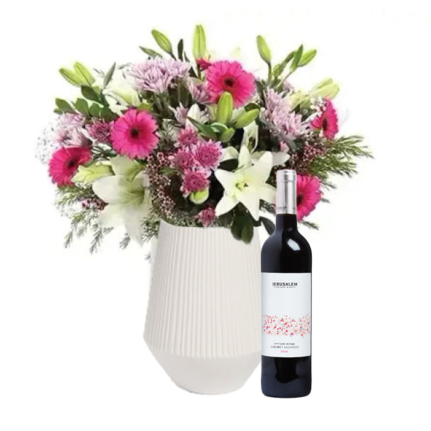 Chives medium and wine