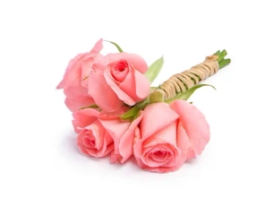 דש לג'קט החתן: ורדים בגוון ורוד ZER4U