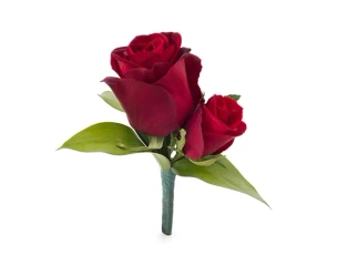 דש ורדים אדומים לחתן ZER4U