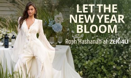 let the new year bloom Rosh Hashanah at ZER4U