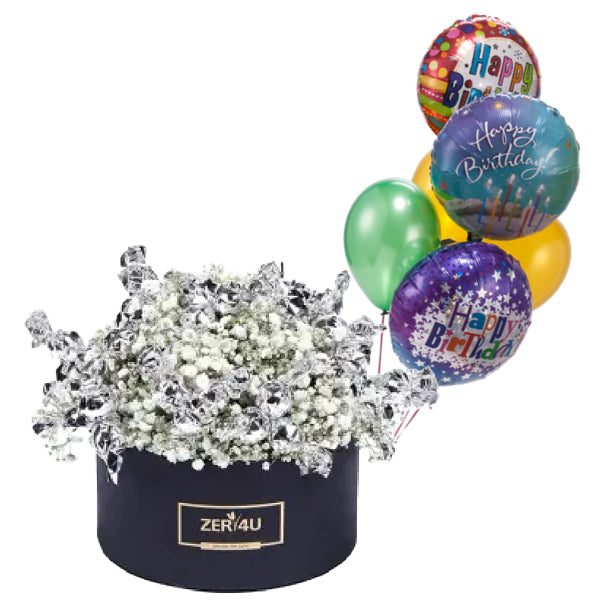 סידור מתוק SILVER ובלונים